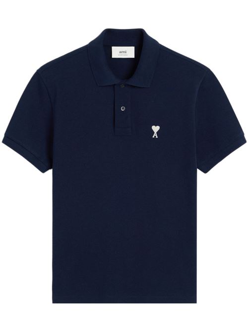 Cotton polo shirt AMI PARIS | HPL060760430